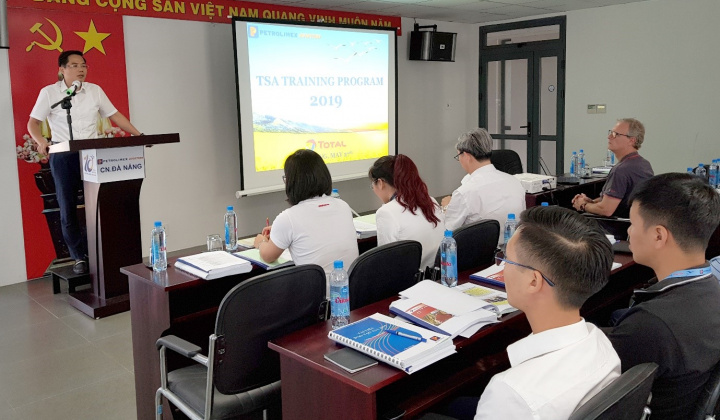 Petrolimex Aviation tổ chức đào tạo nghiệp vụ Quản lý kỹ thuật, công tác An ninh An toàn (TSA) năm 2019