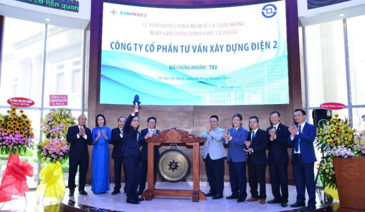 Hơn 12,3 triệu cổ phiếu Tư vấn Xây dựng Điện 2 chính thức lên sàn HOSE