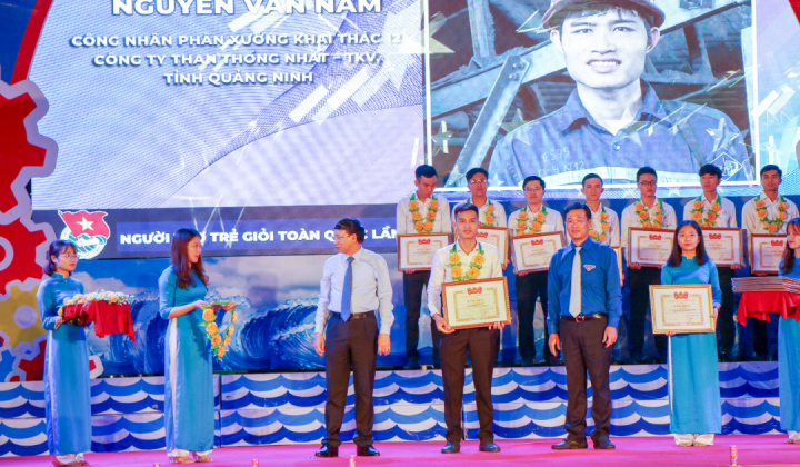 "Người thợ trẻ giỏi" của Than Thống Nhất