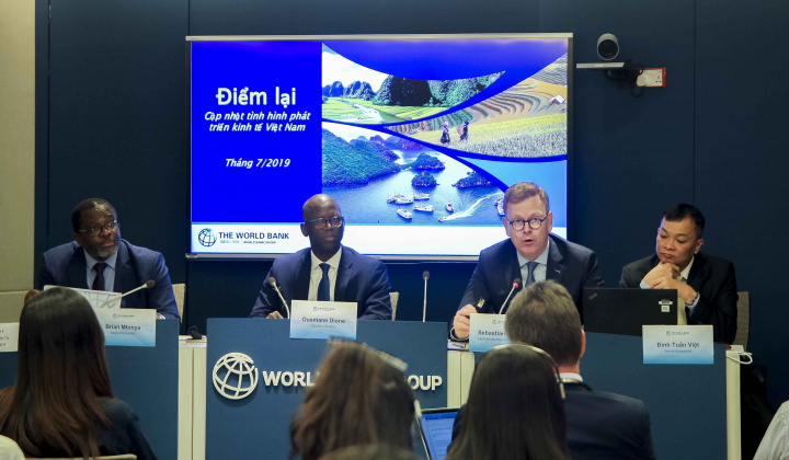 WB dự báo kinh tế Việt Nam tăng trưởng 6,6% năm 2019