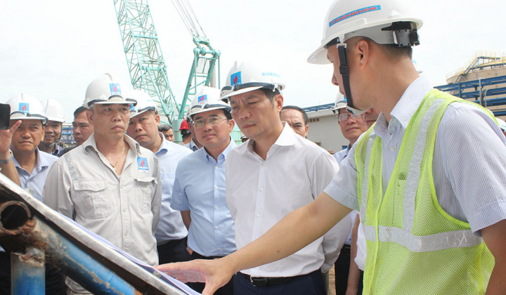 Bộ trưởng Trần Tuấn Anh: Tháo gỡ điểm nghẽn đưa Nhiệt điện Thái Bình 2 về đích đúng tiến độ