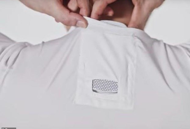 Sony ra mắt máy điều hòa mini siêu nhỏ gắn sau lưng áo