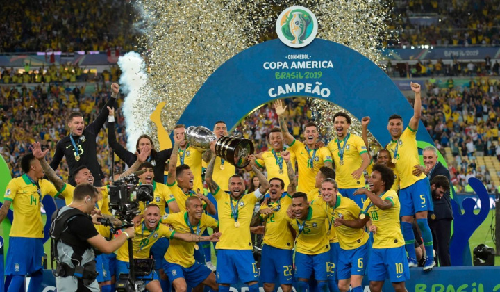 Tin ảnh: Brazil vô địch Copa America 2019