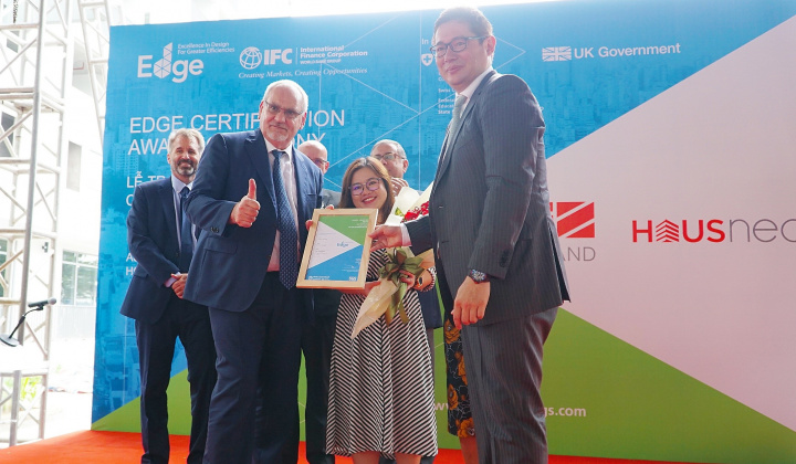 Chung cư HAUSNEO được cấp chứng nhận công trình xanh EDGE
