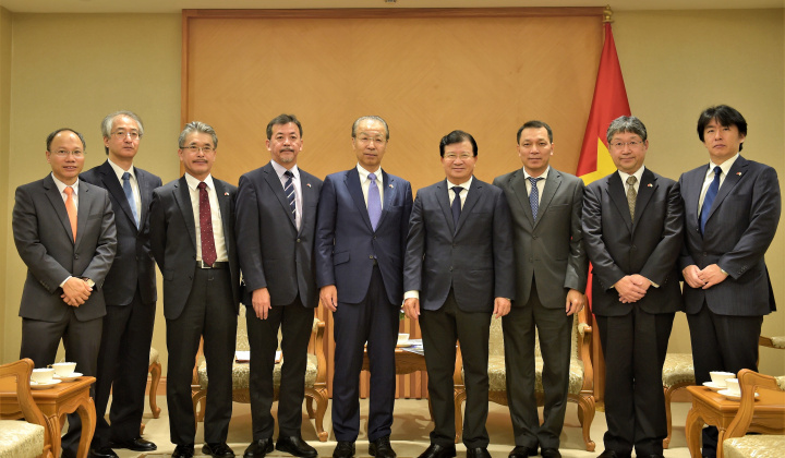 Ủng hộ doanh nghiệp Nhật hợp tác về dầu khí với Việt Nam