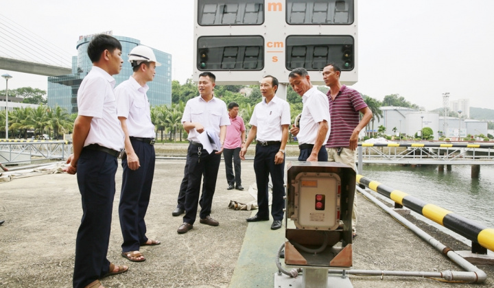 Cảng dầu B12 sẵn sàng vận hành cập tàu bằng công nghệ định vị laser