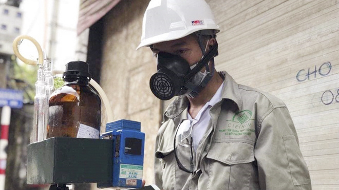 Môi trường sau vụ cháy kho Rạng Đông vẫn trong ngưỡng an toàn