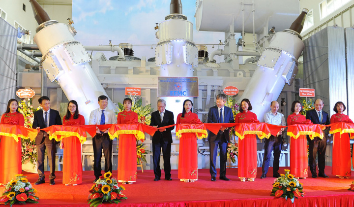 "Kỷ lục" ngành thiết bị điện - máy biến áp 500kV ba pha được xuất xưởng tại Tổng Công ty Thiết bị điện Đông Anh