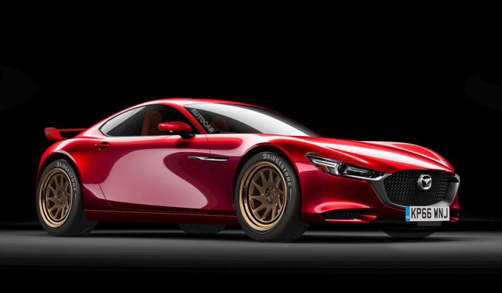 Mazda đang phát triển xe thể thao, hậu duệ của huyền thoại RX-7