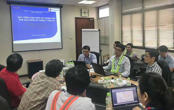 Lần đầu tiên Việt Nam triển khai phần mềm FT Batch trong pha chế dầu nhờn