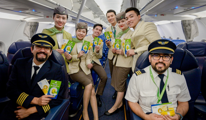 “Xông khoang khách” Bamboo Airways năm 2020, hành khách nhận lộc bất ngờ