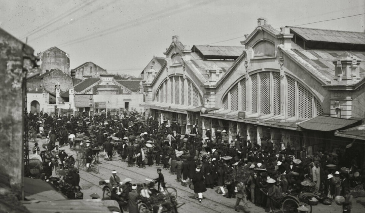 Chùm ảnh cực hiếm về tết Hà Nội 100 năm trước