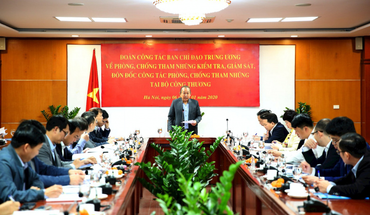 Tích cực kiện toàn tổ chức, Bộ Công Thương tăng cường phòng chống tham nhũng