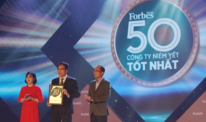 PV GAS lần thứ 8 liên tiếp nhận Vinh danh của Forbes “Top 50 công ty niêm yết tốt nhất Việt Nam"