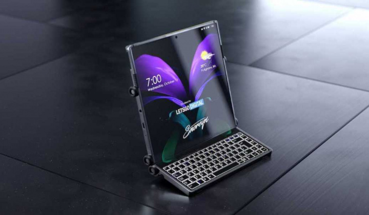 Rò rỉ thiết kế Galaxy Z Dual Fold - Như một máy tính bảng nhỏ xinh
