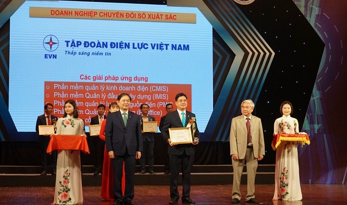 EVN: Doanh nghiệp chuyển đổi số xuất sắc Việt Nam 2020