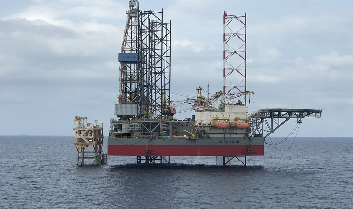 Doanh nghiệp dầu khí Việt Nam lần đầu tiên cung cấp giàn khoan tự nâng cho chương trình khoan tại Campuchia