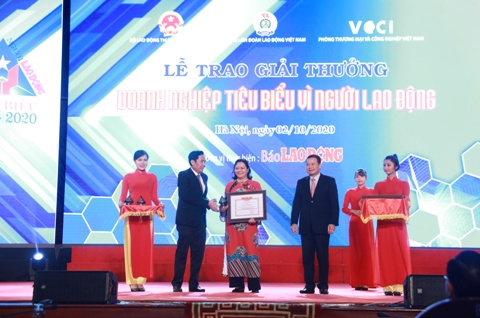 Nestlé Việt Nam tiếp tục được vinh danh "Doanh nghiệp Tiêu biểu vì Người Lao động"