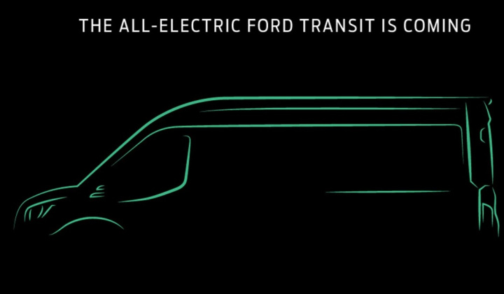 Ford Transit chạy điện hoàn toàn sẽ ra mắt vào tháng 11 tới