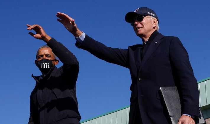 [Quốc tế nổi bật] Ông Obama lại sát cánh cùng ông Biden