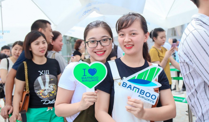 Chỉ từ 33.000 đồng sở hữu ngay vé máy bay của Bamboo Airways