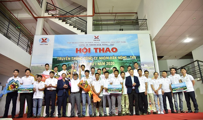 Nhôm Đắk Nông tổ chức thành công Hội thao Công nhân viên chức - Lao động Lần thứ I năm 2020