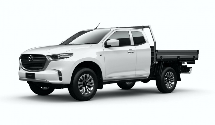 Mazda BT-50 2020 có thêm phiên bản cabin khung gầm đơn