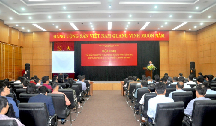 Ban Chỉ đạo 35 Bộ Công Thương tập huấn công tác bảo vệ nền tảng tư tưởng của Đảng, đấu tranh phản bác các quan điểm sai trái, thù địch