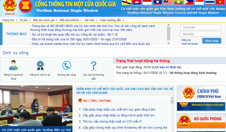 Gần 3,38 triệu hồ sơ thực hiện Cơ chế một cửa quốc gia