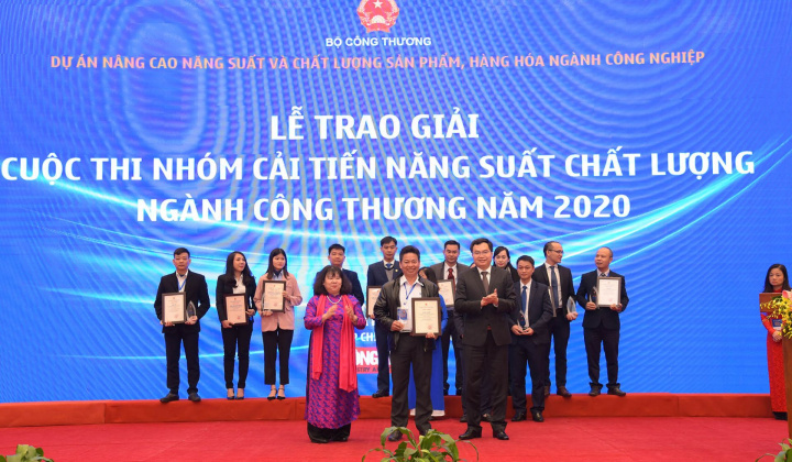 PINACO xuất sắc giành giải Nhất Cuộc thi “Nhóm cải tiến năng suất chất lượng” ngành Công Thương