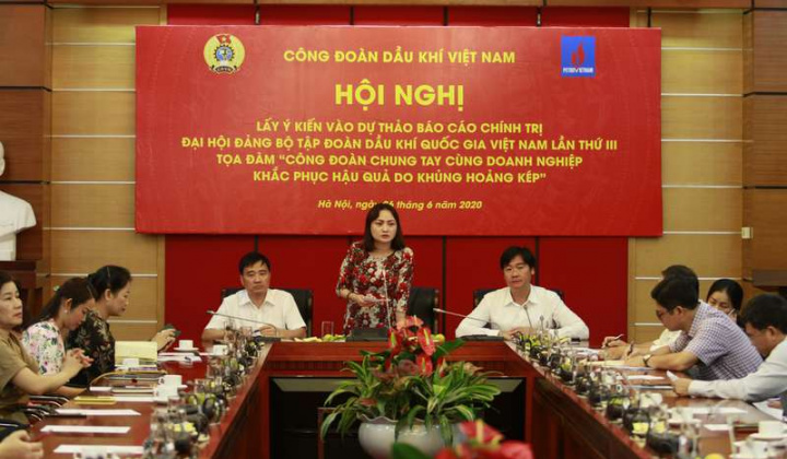 Công đoàn Dầu khí chung tay cùng doanh nghiệp khắc phục hậu quả  “tác động kép”