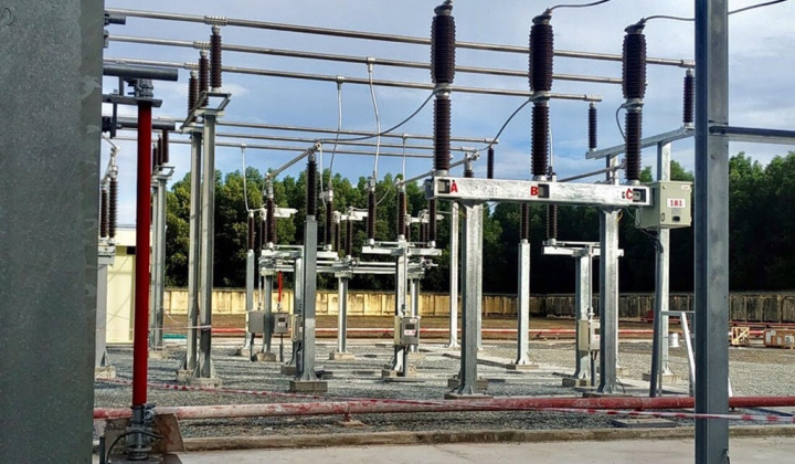 PTC3 đóng điện thành công dự án mở rộng ngăn lộ 110kV tại Trạm biến áp 220kV Hàm Tân