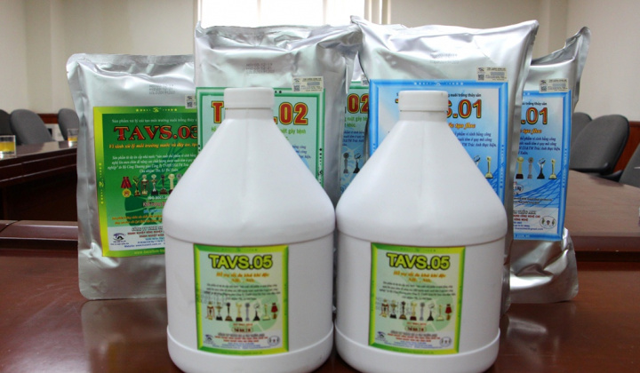 Sản xuất chế phẩm vi sinh bằng công nghệ lên men chìm nâng cao chất lượng nuôi tôm quy mô công nghiệp