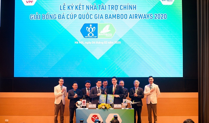 Bamboo Airways tiếp tục tài trợ chính cho Cúp Quốc gia 2020