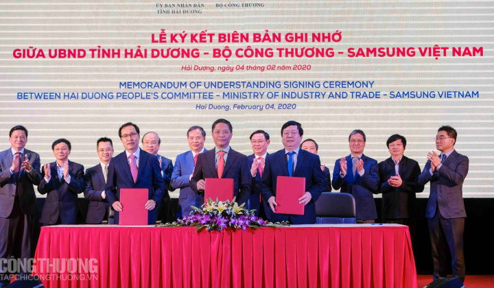 Bộ Công Thương - Samsung - Hải Dương: Nối dài cánh tay phát triển công nghiệp hỗ trợ