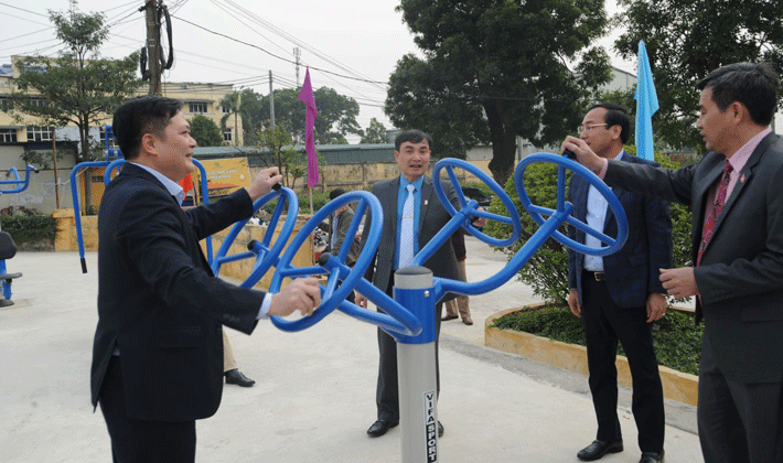 Gang thép Thái Nguyên: Khánh thành công trình phúc lợi phục vụ người lao động