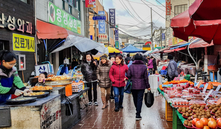 Chợ Yukgeori ở Cheongju, Hàn Quốc: vẻ đẹp truyền thống giữa lòng đô thị