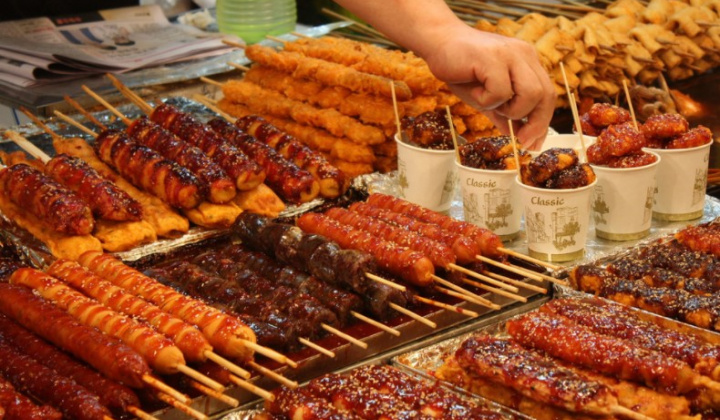 Ghé thăm “thiên đường” ẩm thực đường phố Hàn Quốc