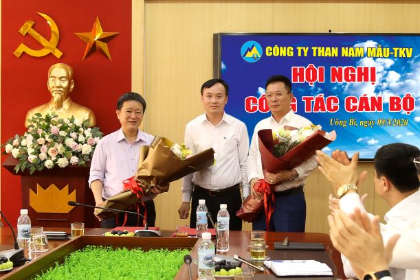 TKV trao quyết định bổ nhiệm Giám đốc Công ty Than Nam Mẫu