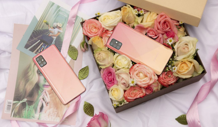 Sang chảnh cùng loạt smartphone hồng quyến rũ