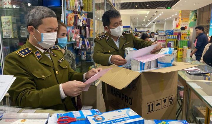 Cập nhật công tác phòng, chống dịch bệnh Covid-19 của lực lượng Quản lý thị trường đến 12h00 ngày 13/3