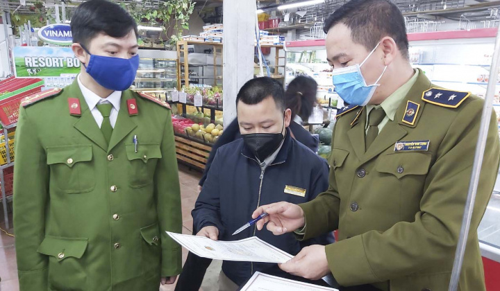 Cập nhật công tác phòng, chống dịch Covid-19 của lực lượng QLTT đến 12h00 ngày 16/3
