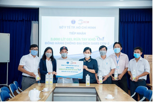 Lixco ra mắt mẫu mã mới cho gel rửa tay khô On1