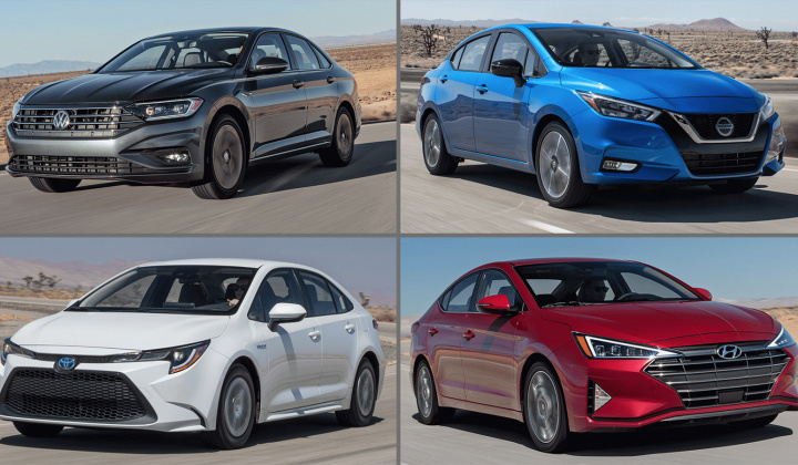 Top xe sedan rẻ nhất năm 2020 (Phần 1)