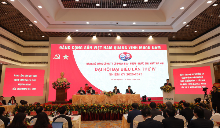 HABECO được chọn tổ chức Đại hội điểm đảng bộ cơ sở