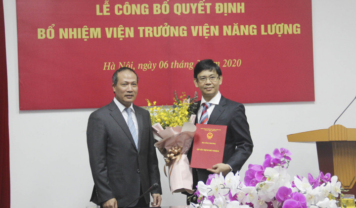 Tân Viện trưởng Viện Năng lượng: Nhiệm vụ mới song hành cùng thách thức