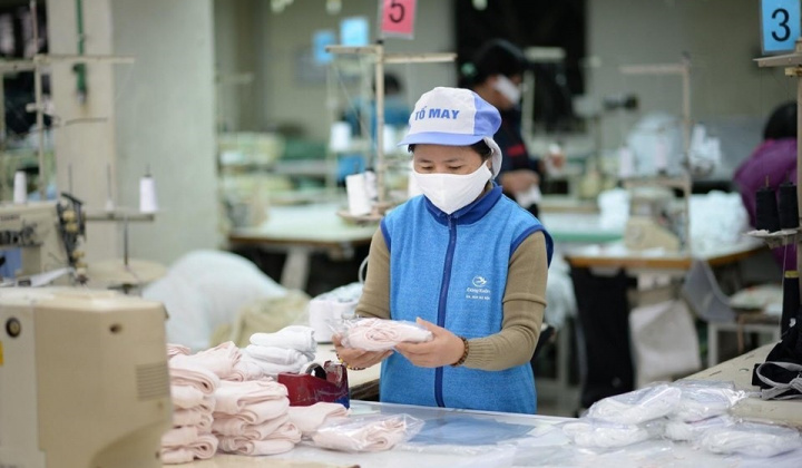 8,5 triệu khẩu trang vải kháng khuẩn Vinatex đã cung ứng ra thị trường
