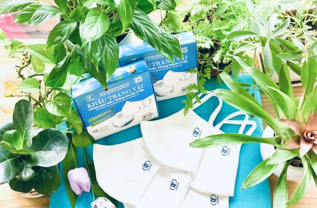 Khẩu trang vải kháng giọt bắn, kháng khuẩn Vinatex chính thức ra mắt thị trường