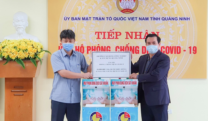 Các trường đào tạo thuộc Bộ Công Thương góp sức đẩy lùi Covid-19