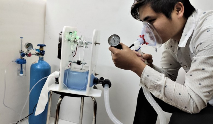 Máy trợ thở của Trường Đại học Điện lực - Thiết kế dự trữ cho tương lai